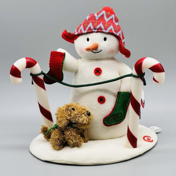 Hallmark Other - Hallmark Jingle Pals Stockings Hung with Care Animated Singing Snowman 2017 TAGS